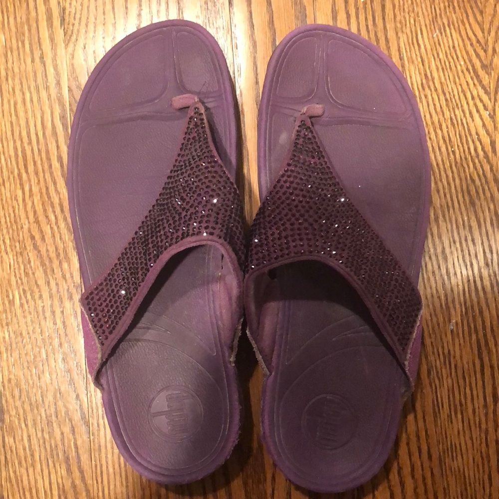 Purple fitflop